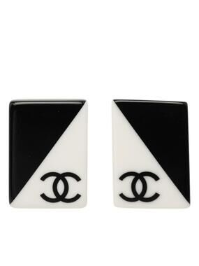 Chanel Cc Bicolor Acrylic Rectangular #289545C44B